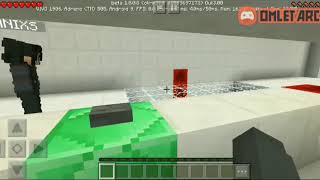 Horror map at Deathrun Minecraft pe Funny moments [upl. by Zuliram]