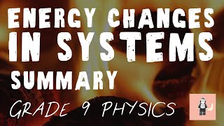 Energy Changes in Systems  GCSE Physics Summary  temperature and Specific Heat Capacity [upl. by Merce]