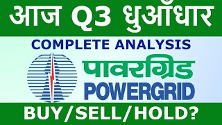 power grid share latest news  power grid q3 result  powergrid fundamental analysis [upl. by Sundberg]