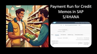 Tutorial Payment Run for Credit Memos in SAP S4HANA GUI  F110 [upl. by Arama]