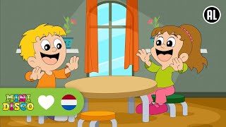 TWEE HANDJES  Kinderliedjes  Liedjes voor Peuters en Kleuters  Minidisco [upl. by Gnilrac]