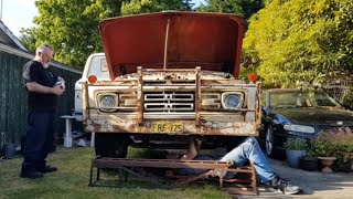 Rusty Gold Special 162 Fitting the Alternator and Radiator in to the White Rat [upl. by Saunder]