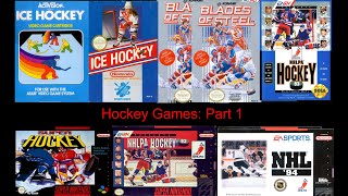 My Hockey Games Part 1 [upl. by Ailegave]