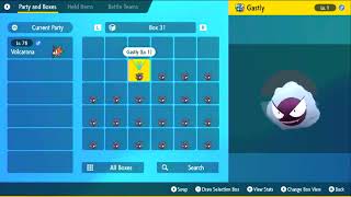 pokemon scarlet and violet shiny gastly giveaway [upl. by Nodanrb]