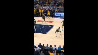 Pascal Siakam gets Td up for staring down Bobby Portis after a dunk shorts [upl. by Herwin]