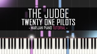 How To Play Twenty One Pilots  The Judge Piano Tutorial [upl. by Anchie294]