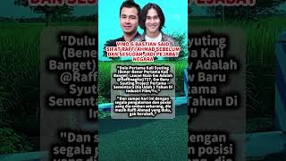 VINO G BASTIAN SAID SIFAT RAFFI AHMAD SESUDAH JADI PEJABAT quotes motivation youtubeshorts [upl. by Arondell197]