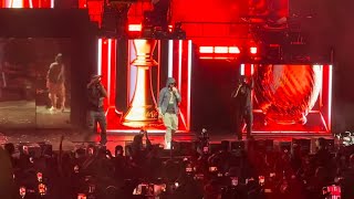 50 Cent brings out Eminem in Detroit Performs quotPatiently Waitingquot and quotCrack a Bottlequot 91723 [upl. by Eidson]