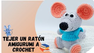 🇪🇸Cómo Tejer Ratón a Crochet TutorialAmigurumi Ratoncito a CrochetRatón Tejido a Ganchillo [upl. by Hsu887]