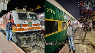 Garib Rath Express  Asansol to Kolkata  WAP5 Patna Garib Rath Express Journey vlog after Lockdown [upl. by Cia]