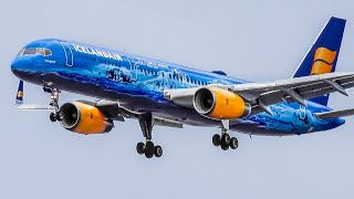 20 MINUTES of GREAT Plane Spotting in ICELAND  ReykjavikKeflavik Airport Plane Spotting KEFBIKF [upl. by Nakasuji107]