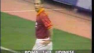 中田英寿 Hidetoshi Nakata AS Roma vs Udinese highlights [upl. by Eerehs]