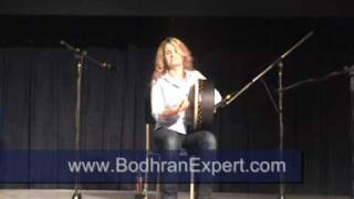 Bodhran Solo Michelle Stewart Live At The Gaelic College [upl. by Yttam]