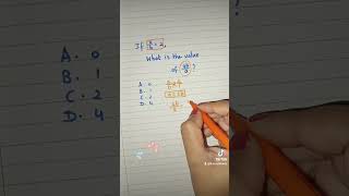 SAT EXAM Exercise maths wiskunde youtubeshorts [upl. by Nosyt]