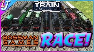 Train Simulator  Bossman Games RACE [upl. by Lethia427]