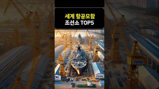 세계 항공모함 조선소 TOP5 World Carrier Shipyard Top 5 [upl. by Clayton]