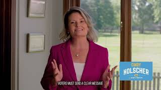 Cindy Holscher TV Ad 1  2024 Kansas State Senate District 8 quotProtect Reproductive Rightsquot Oct 20 [upl. by Eciral]