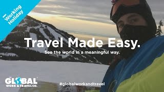 Working Holiday in Canada with Corey  Global Work amp Travel [upl. by Twelve]