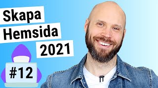 Skapa Hemsida 2021  DEL 12 Gör hemsidan responsiv på alla enheter [upl. by Bivins]