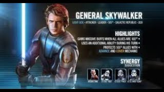 Phase 2 Strategy and Walk Through for the General Anakin Skywalker Event  SWGOH [upl. by Ennazus]