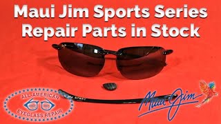 Maui Jim Sports Series Sunglasses Replacement Parts are Available at AllAmerican Eyeglass Repair [upl. by Audly]