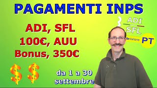 I principali pagamenti Inps del mese di settembre 2024 [upl. by Nettle]