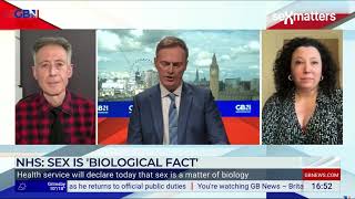 NHS  Maya Forstater amp Peter Tatchell on GB News [upl. by Chill159]