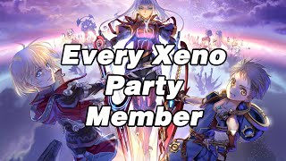 Every Xeno Party Member [upl. by Johannessen]