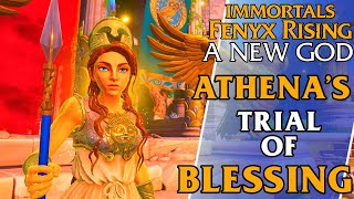 Athenas Trial Of Blessing In Immortals Fenyx Rising [upl. by Rednasxela]