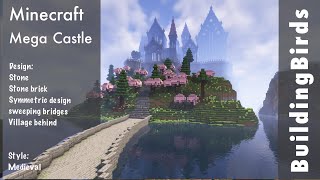 Epic medieval minecraft castle [upl. by Leiuqeze]