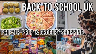 Back to School Meal PrepGrocery Shopping for Back to SchoolBack to School Uk 2024Meal Planing [upl. by Adnahsam]