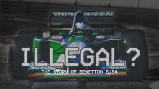 Was the 1994 Benetton B194 an illegal car  PODCAST [upl. by Ahseet]