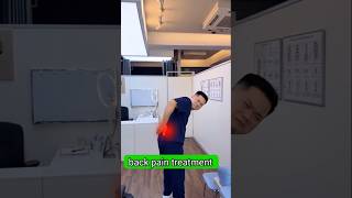 Back pain treatment shorts ytshort youtubeshorts [upl. by Aneliram981]