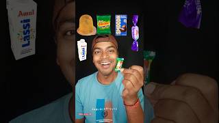 Chocolate ASMR 😲🍫🍬 Kaccha mango bite challenge shorts candy ytshortsindia [upl. by Box730]