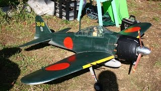 RC A6M Zero Cmpro  ARF makeovers [upl. by Yajeet]