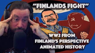 Vet ReactsFinlands Fight WW2 From Finlands Perspective Animated HistoryThe Armchair Historian [upl. by Derte]