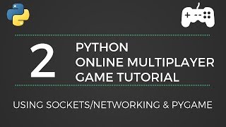 Python Online Game Tutorial 2  Creating a Server [upl. by Lebar]