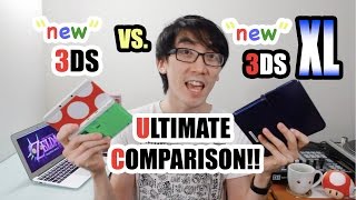 NEW 3DS vs NEW 3DS XL  Ultimate Comparison [upl. by Uzia]