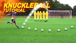 Wie man einen Flatterball Freistoß schießt  Tutorial  freekickerz [upl. by Alleroif534]