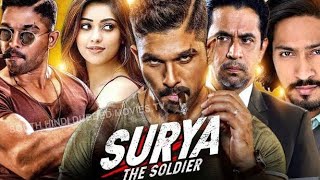 Surya The Soldier Full Movie in Hindi Dubbed HD  Allu Arjun Arjun Sarja Anu Emmanuel movie 2024 [upl. by Huskamp]