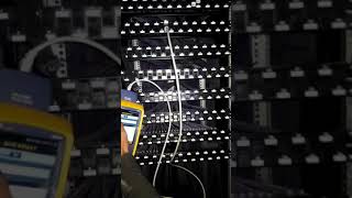 FLUKE TESTING DSX 5000 CAT6A  WITHOUT PERMANENT LINK [upl. by Kelvin]