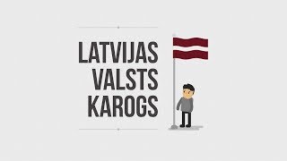 Latvijas valsts karoga vēsture [upl. by Rimhsak866]