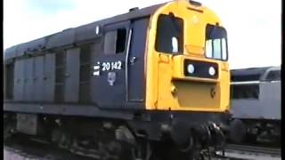 British RailCoalville Open Day 1987 Steam amp Diesel locos [upl. by Eolanda]