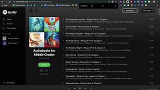 How to use Spotify audiobooks [upl. by Nocam]