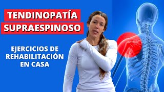 Supraespinoso  Ejercicios y Tratamiento para DOLOR de Hombro  Tendinitis y Desgarro Supraespinoso [upl. by Magner]