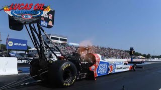 2023 NHRA Lucas Oil Nationals  Top Fuel Eliminations  Brainerd MN [upl. by Haland]