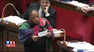 Clash entre Douillet et Taubira sur le mariage gay [upl. by Ambrosi154]