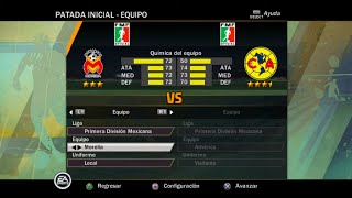 FIFA 11 PS2 Gameplay  Morelia vs Club America [upl. by Seton586]