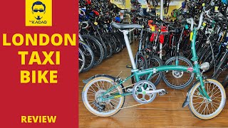 LONDON TAXI FOLDING BIKE 16 INCH  Shimano Cycling Malaysia Review [upl. by Narhem578]