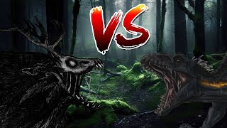 Indoraptor VS Wendigo dc2 [upl. by Annekahs]